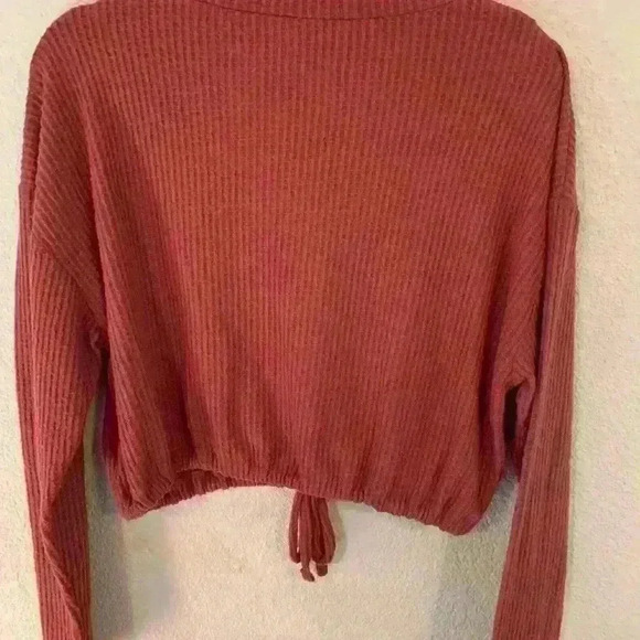 Aero Seriously Soft cropped size L western country boho festival cowgirlcore - Picture 4 of 5